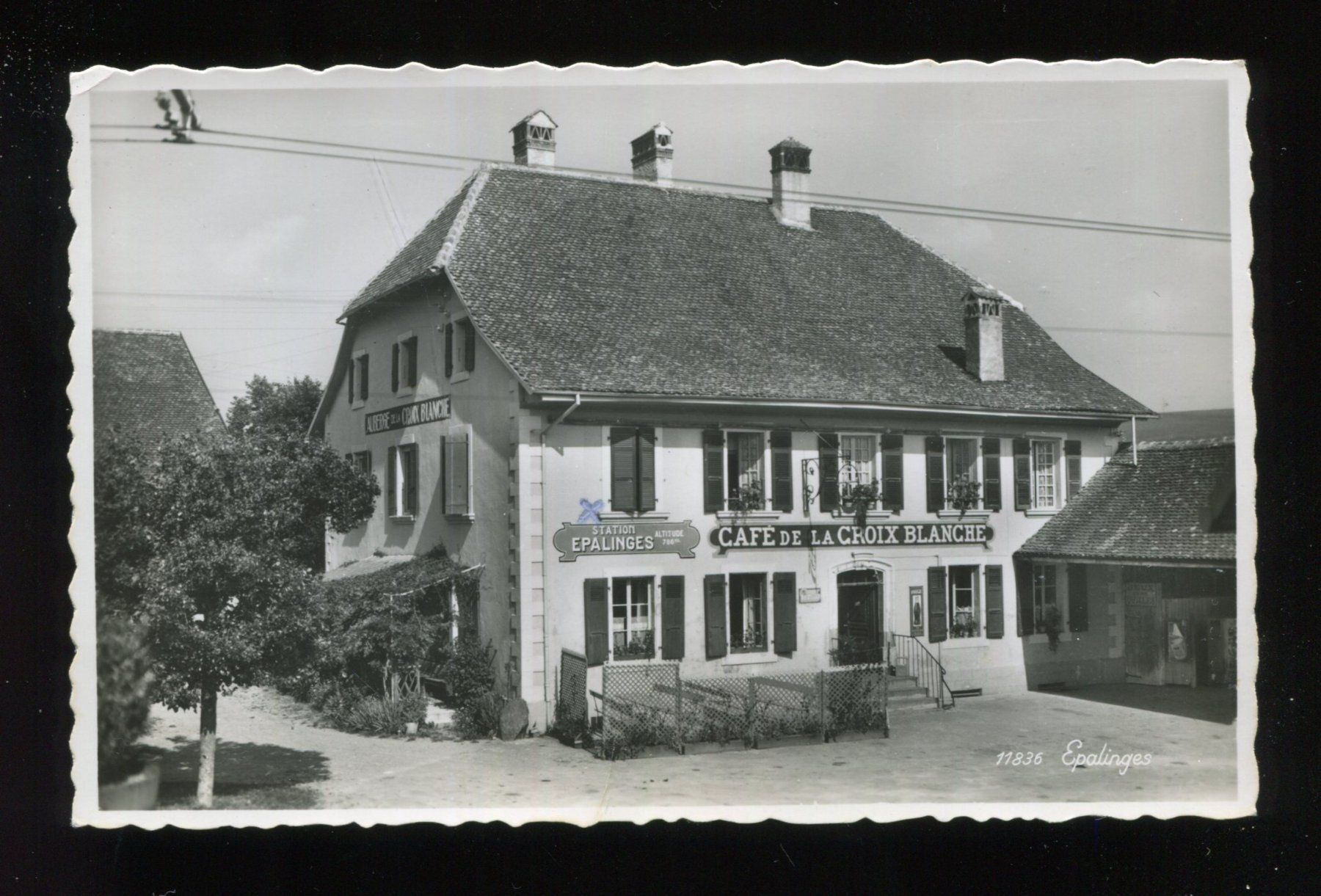 Cartes postales: Eplingen, Café de la Croix Blache – D'occasion à Aarau par Elmaar41