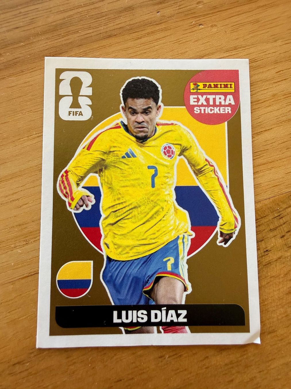 Panini Carte collezionabili: Panini Gold 2026 - Luis Diaz – Usato da Thalwil venduto da Baba26