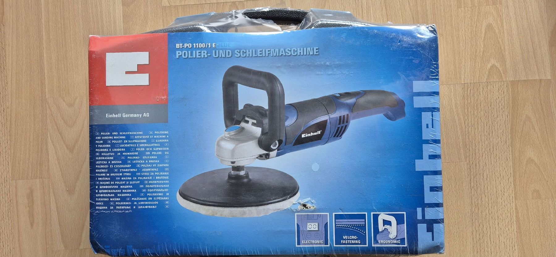 Einhell Tutte le macchine: Einhell Polier- und Schleifmaschine BT-PO 1100/1 E – Nuovo e nell'imballaggio originale da Wolfhausen venduto da grenof