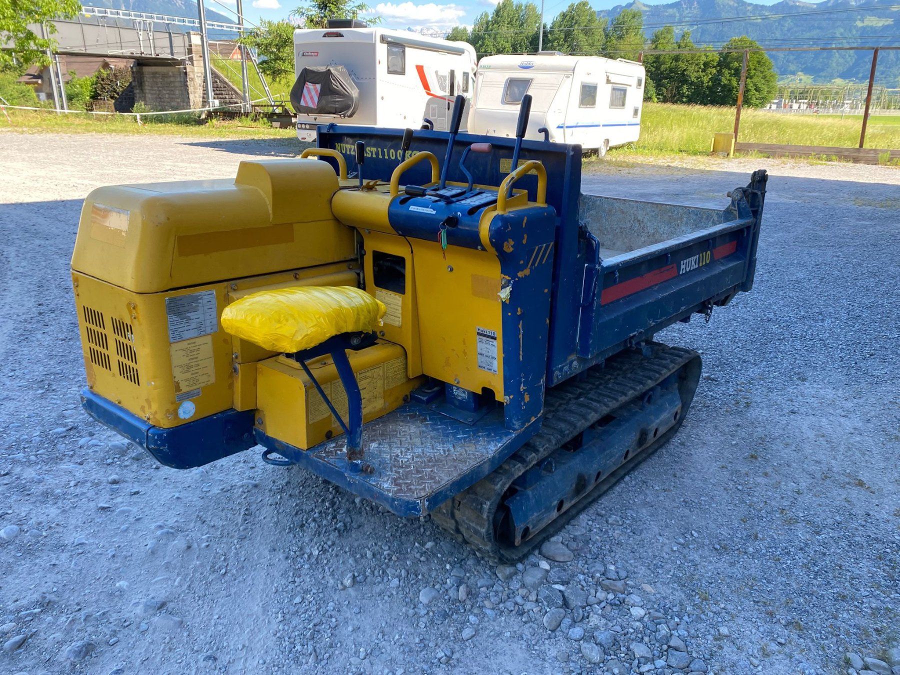 Hutter Alle Maschinen: Raupendumper Hutter Huki 110 – Gebraucht aus Uznach von Kastro1987 2