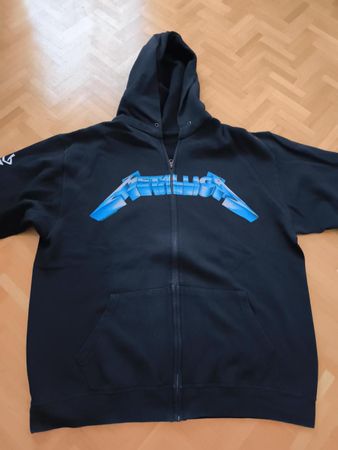 Metallica Ride the Lightning Zip Hoodie Gr. L