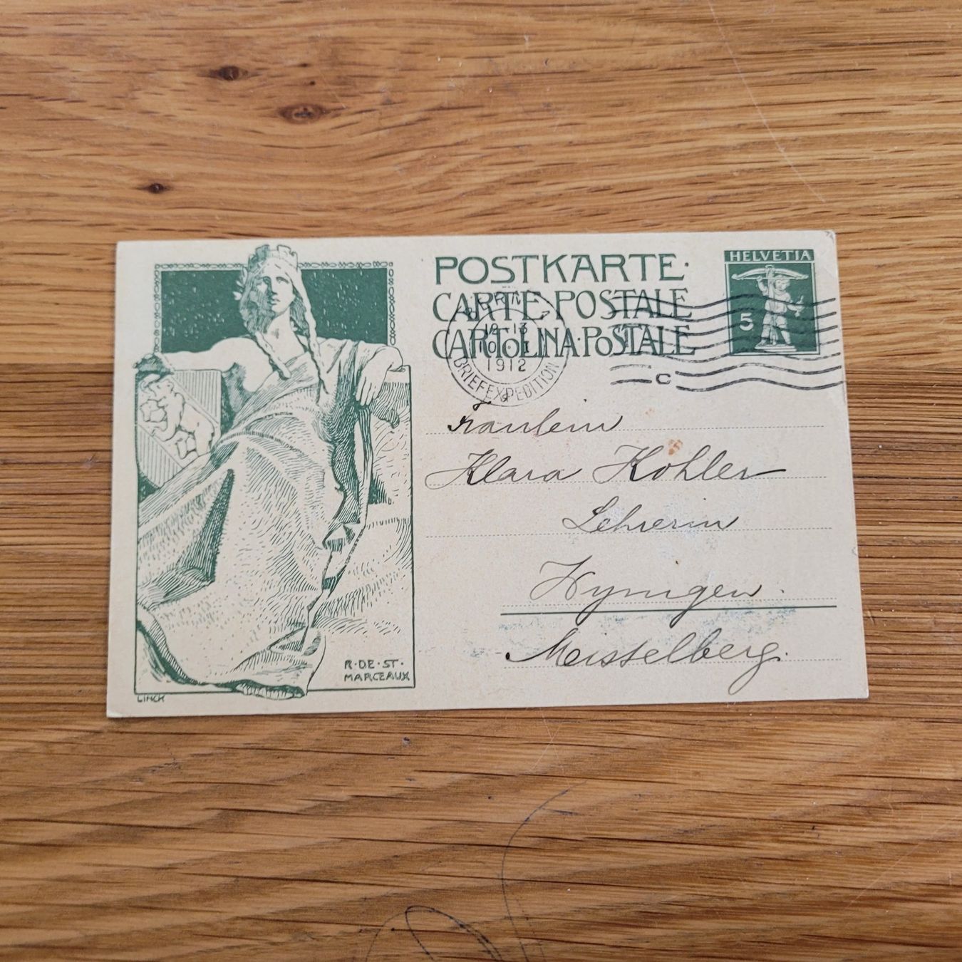 Cartes postales: GS Entier Postal Bern 1912 – D'occasion à Biel/Bienne par Destockweb