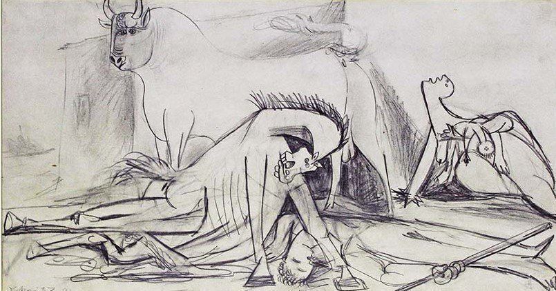 Grafiken & Lithographien: PICASSO Originallithographie mit C.O.A.‪ – Gebraucht aus Lugano von Historianlugano