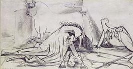 PICASSO Originallithographie mit C.O.A.‪