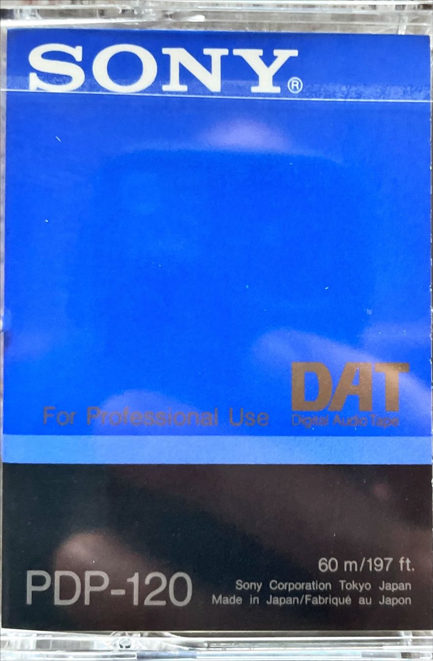 Musicassette: Sony DAT PDP 120 – Nuovo e nell'imballaggio originale da Vielbringen Worb venduto da ost_fls6