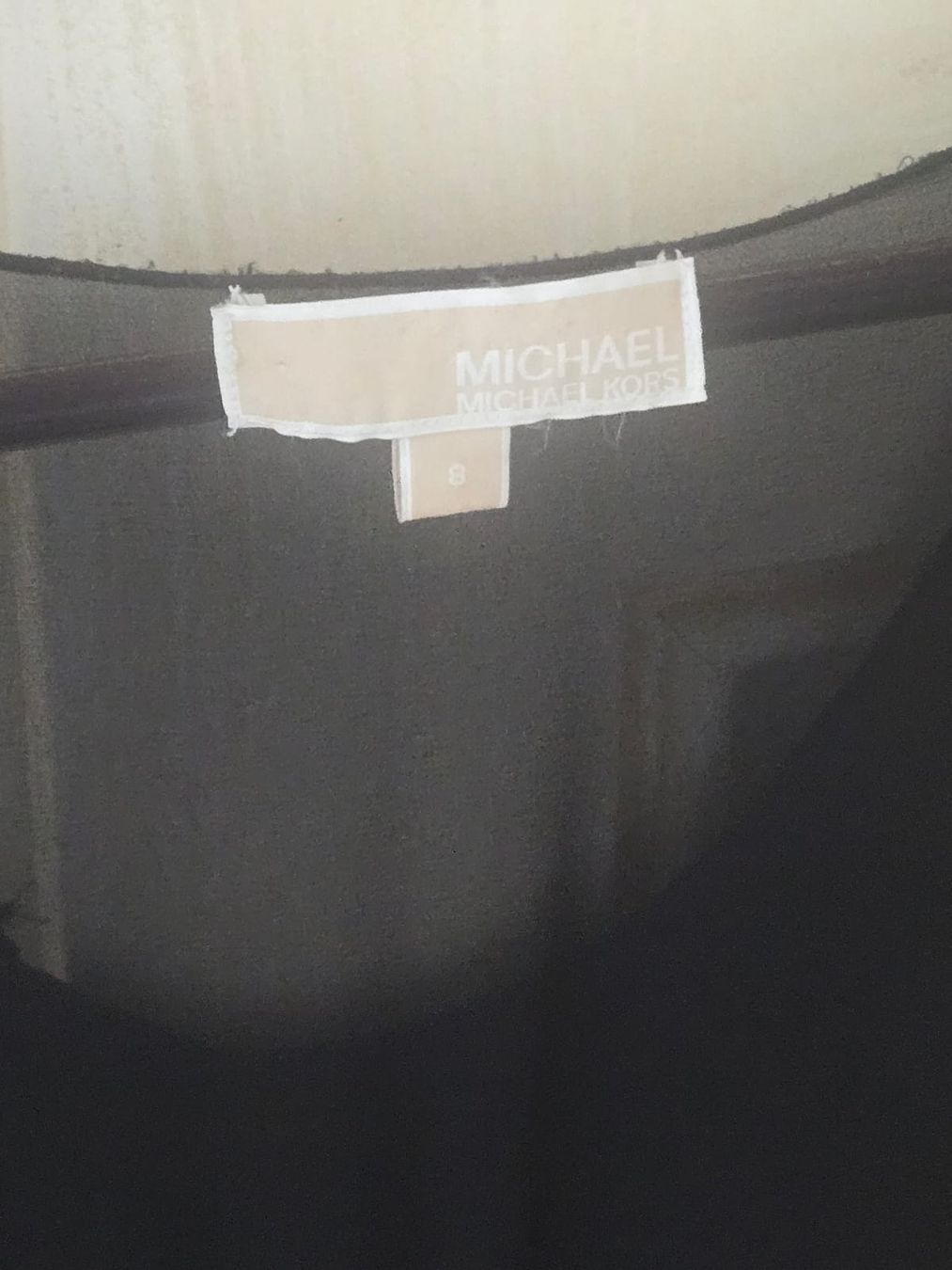 Michael Kors Kleider: Robe en soie noire Michael Kors taille 38 – Neu (gemäss Beschreibung) aus Lausanne von Flo1006 3