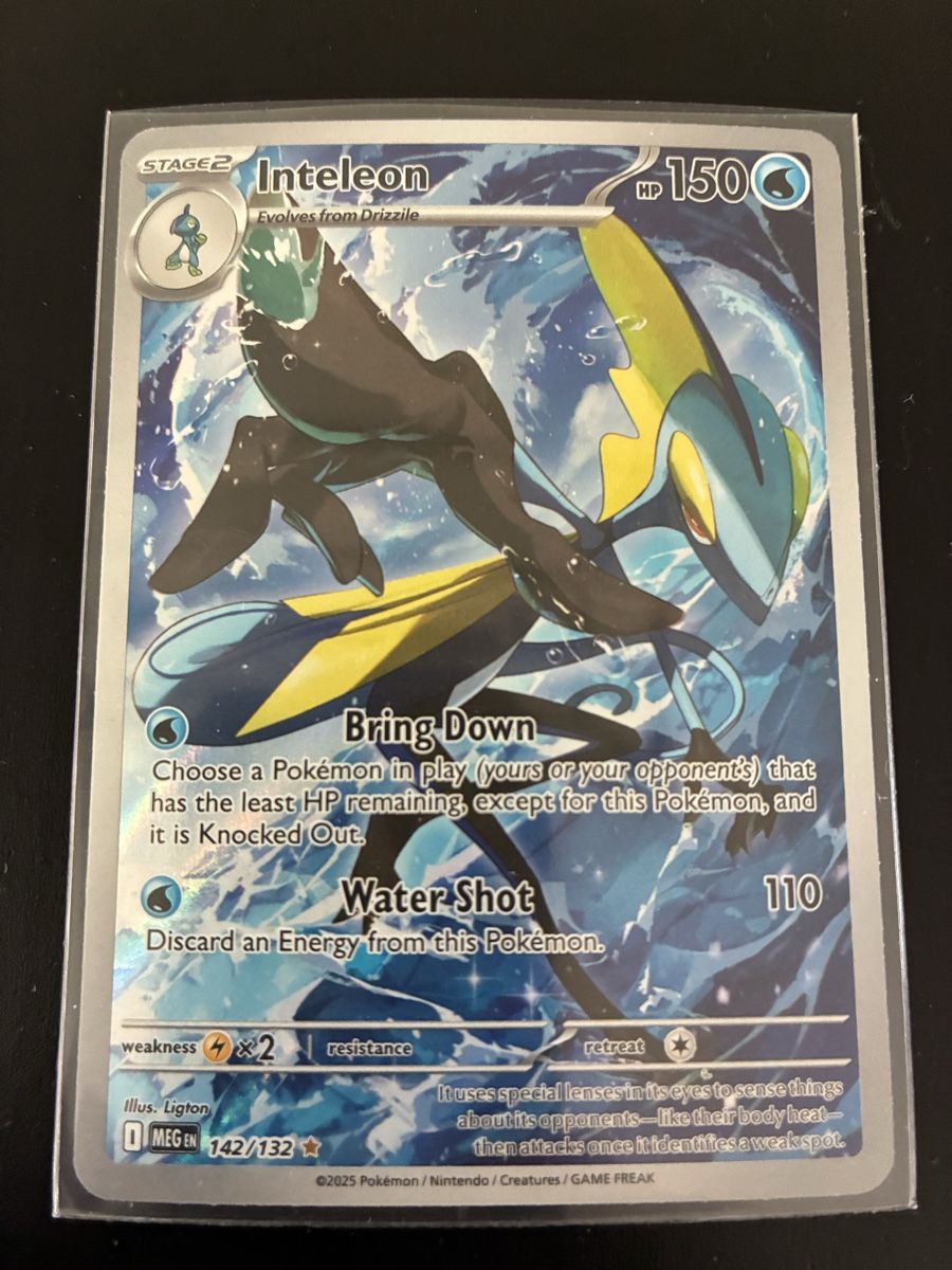 Pokémon Sammelbilder & Trading cards: Pokemon Inteleon - MEGA Evolution 142/132 – Neu und originalverpackt aus Schlieren von mutschellen8