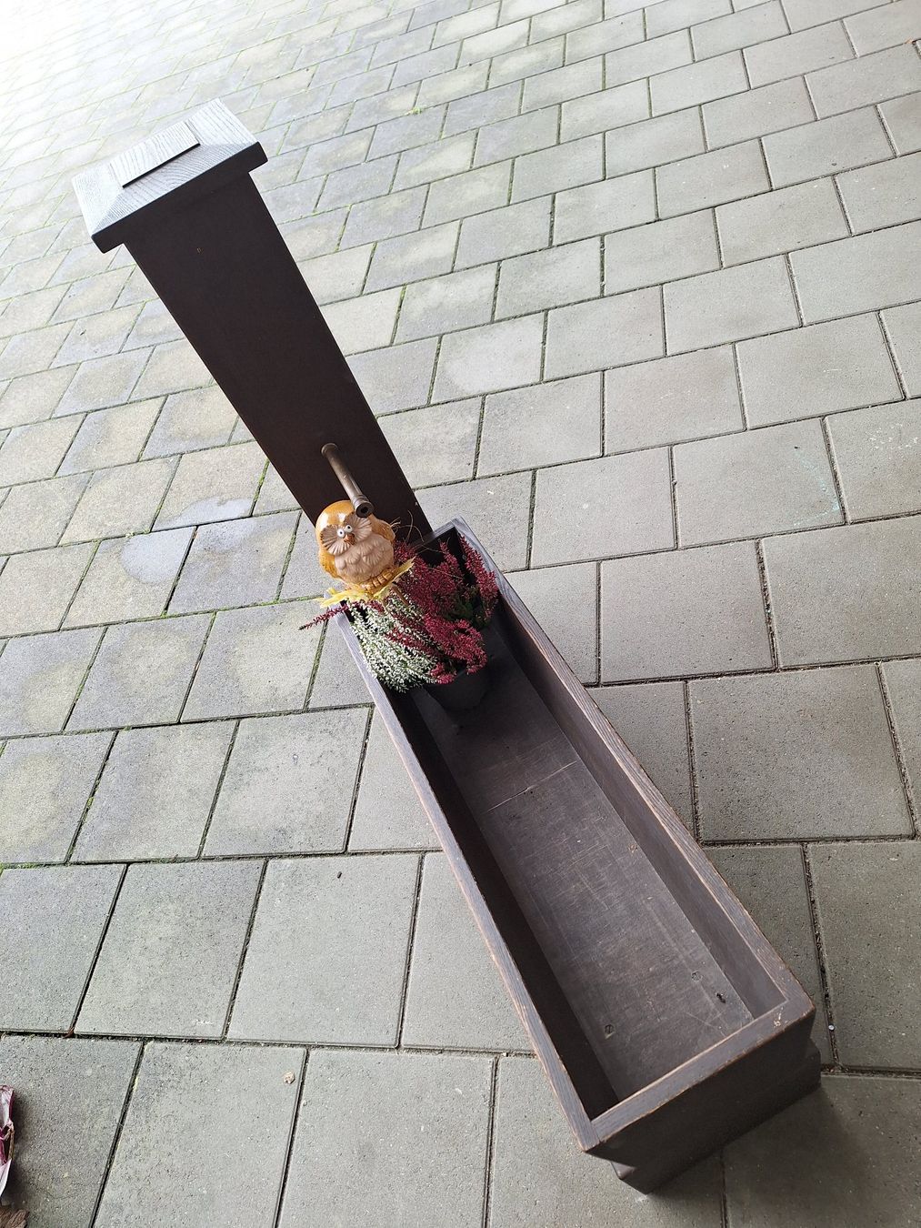Vasi per fiori: Indoor-Brunnentrog, Blumentrog aus Holz – Usato da Altikon venduto da Fadb 1