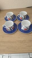 4 Winterling Marktleuthen "Doppio Sergio" Tassen & Untertass