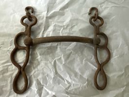 Antikes Pferdegebiss, Sammlerstück, Zaumzeug 