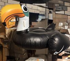 Tukan aufblasbar Luftmatratze tucan toucan Flamingo 