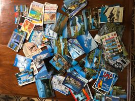 180 cartes postales SUISSE ALPES NEIGE SKI GLACIERS MONTAGNE