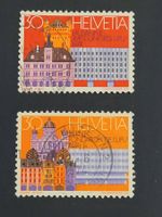 Timbres CH 1974 (28. III.) N° 551 + 552 Weltpostkongress
