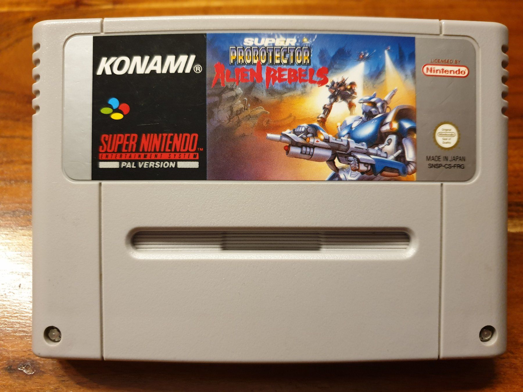 Nintendo Spiele: Super Probotector Alien Rebels SNES – Gebraucht aus Rain von