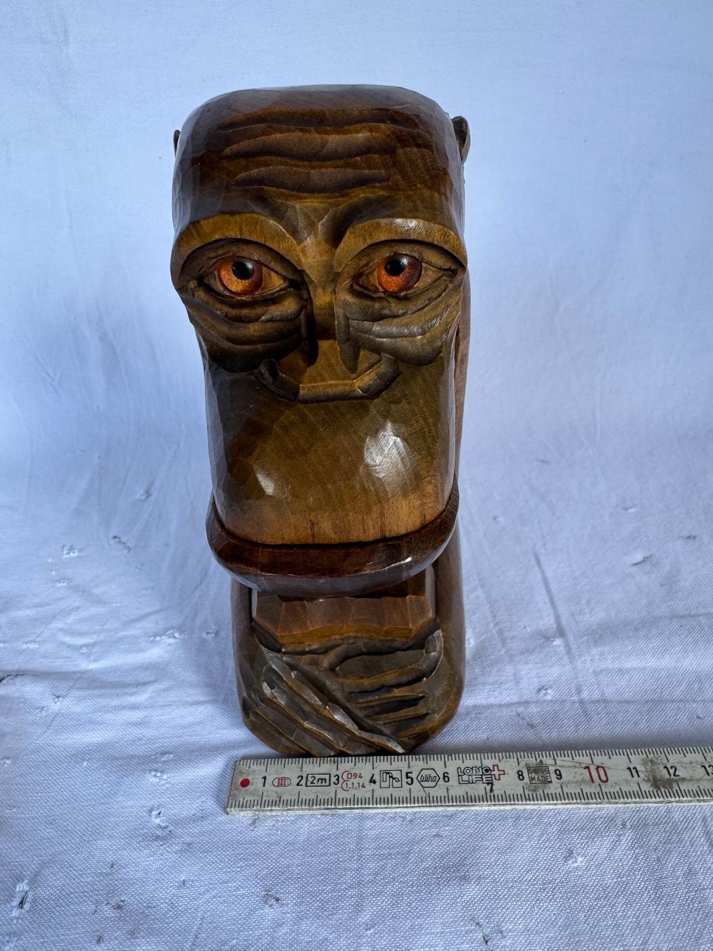 Sculture & Statue: Casse-Noix Singe Nussknacker Affen sculpture bois – Usato da GRAND - LANCY venduto da petitpain67 6