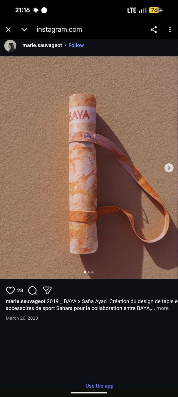 Tapis de sol: Yoga mat BAYA – Neuf (Voir description) à Fribourg par ale_nzf5 1