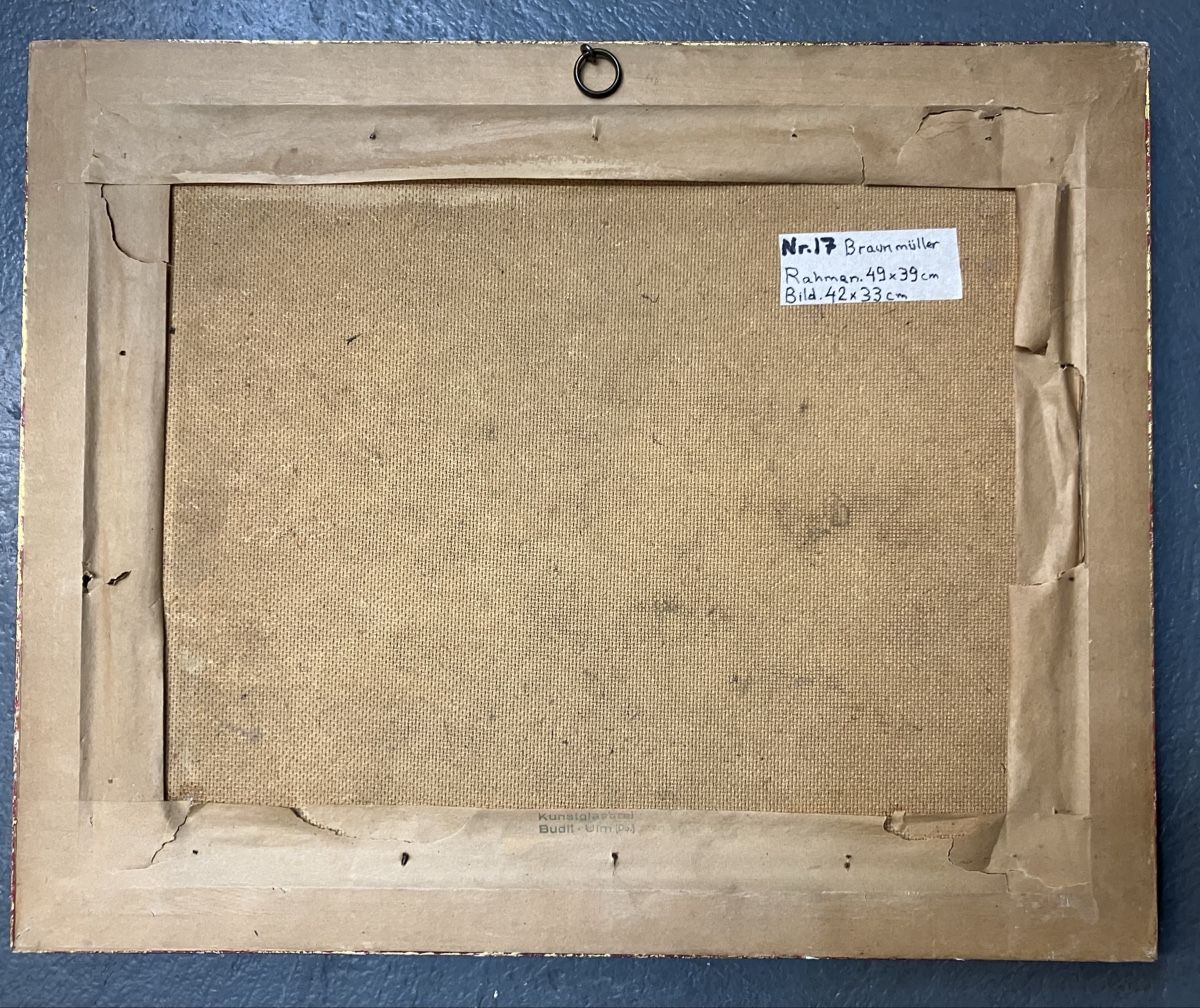 Gemälde: Ölgemälde signiert  Braunmüller 47 – Gebraucht aus Zürich von Artnuvo 6
