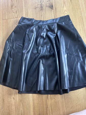 Rock Kunstleder schwarz Grösse L