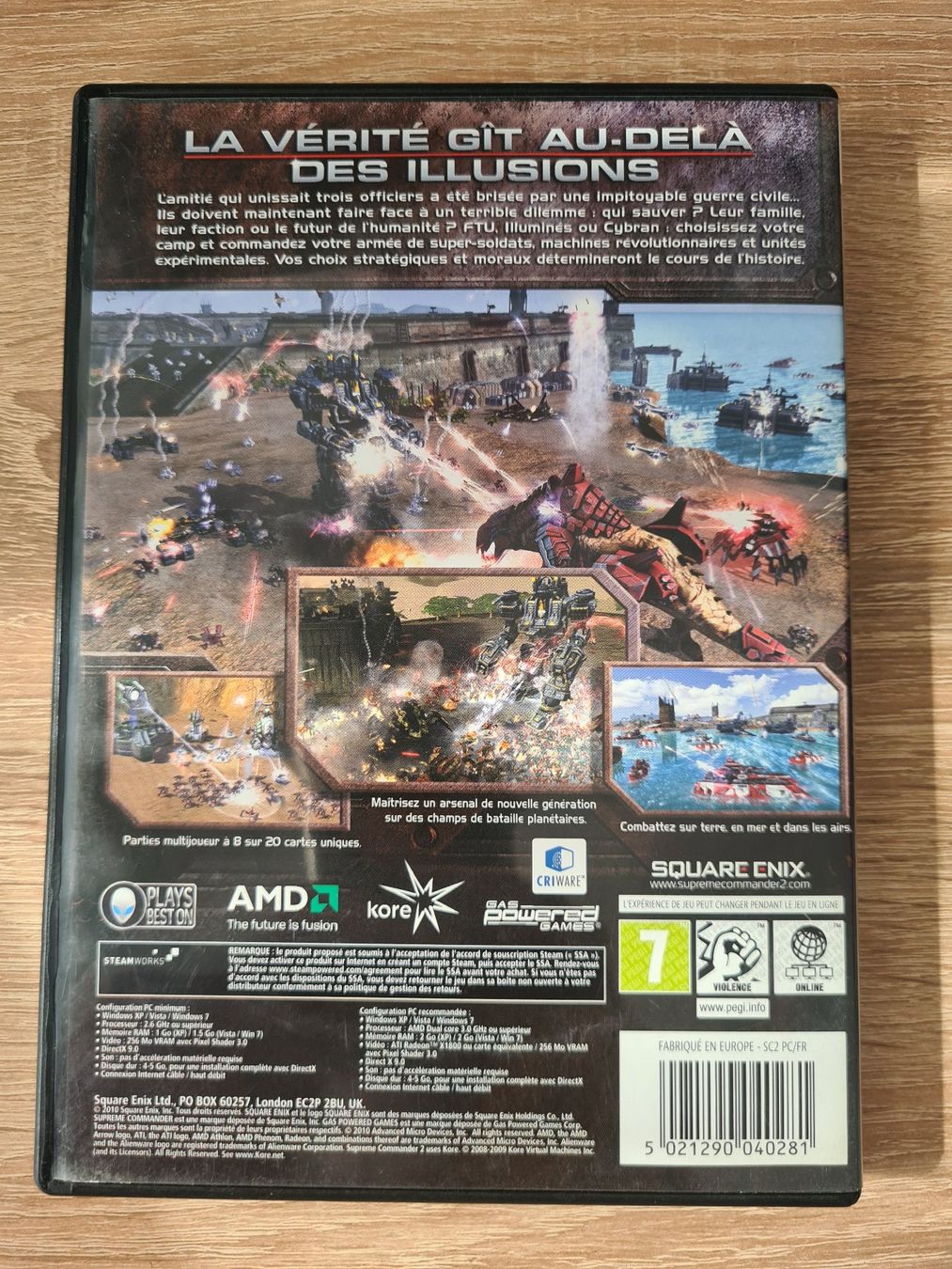 Giochi: Supreme Commander 2 (Multilanguage) (French Cover) - PC – Usato da Carouge GE venduto da Franllo 1