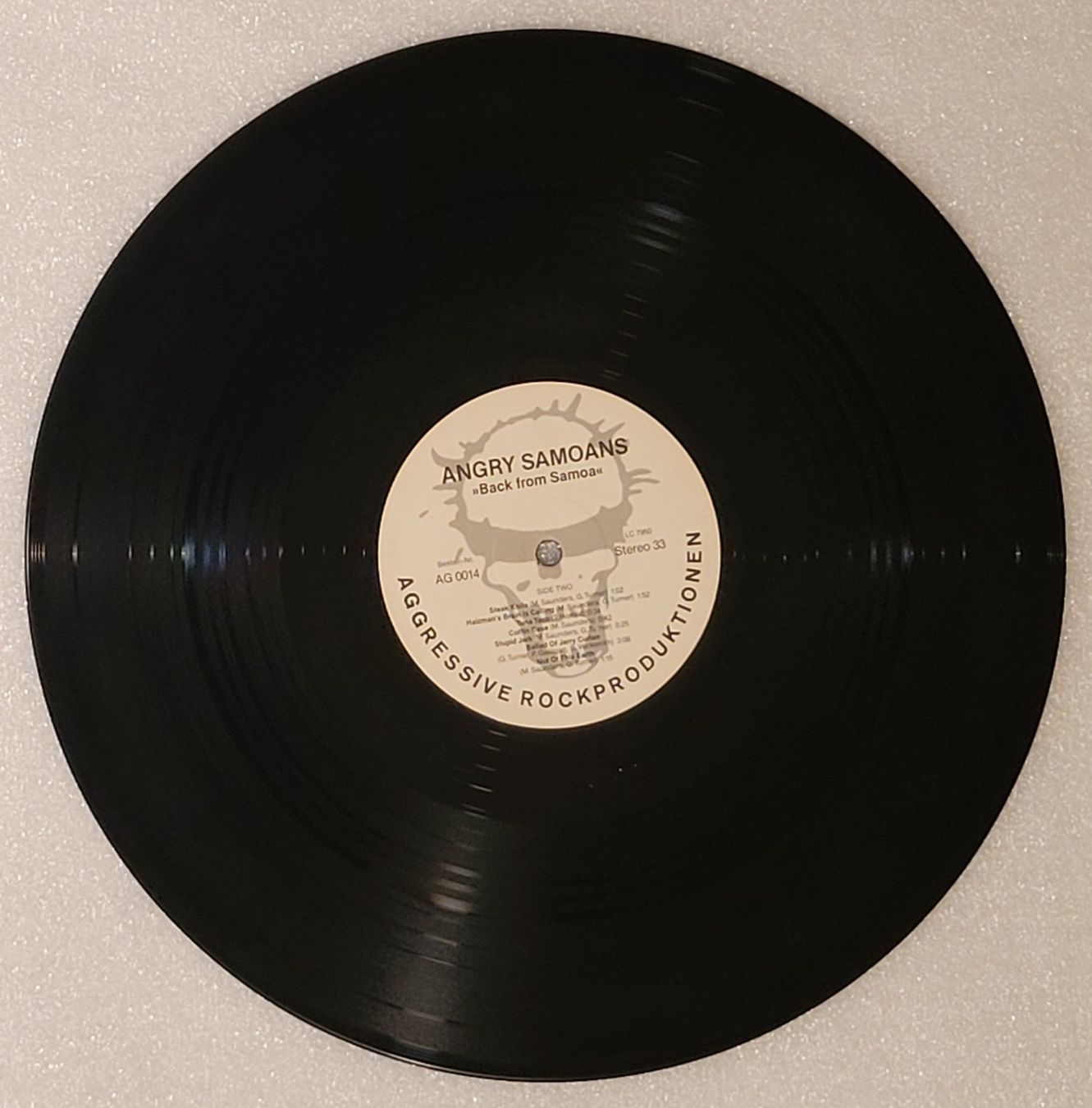Vinyles: ANGRY SAMOANS – Back From Samoa von 1982 – D'occasion à Zürich par Avd 4
