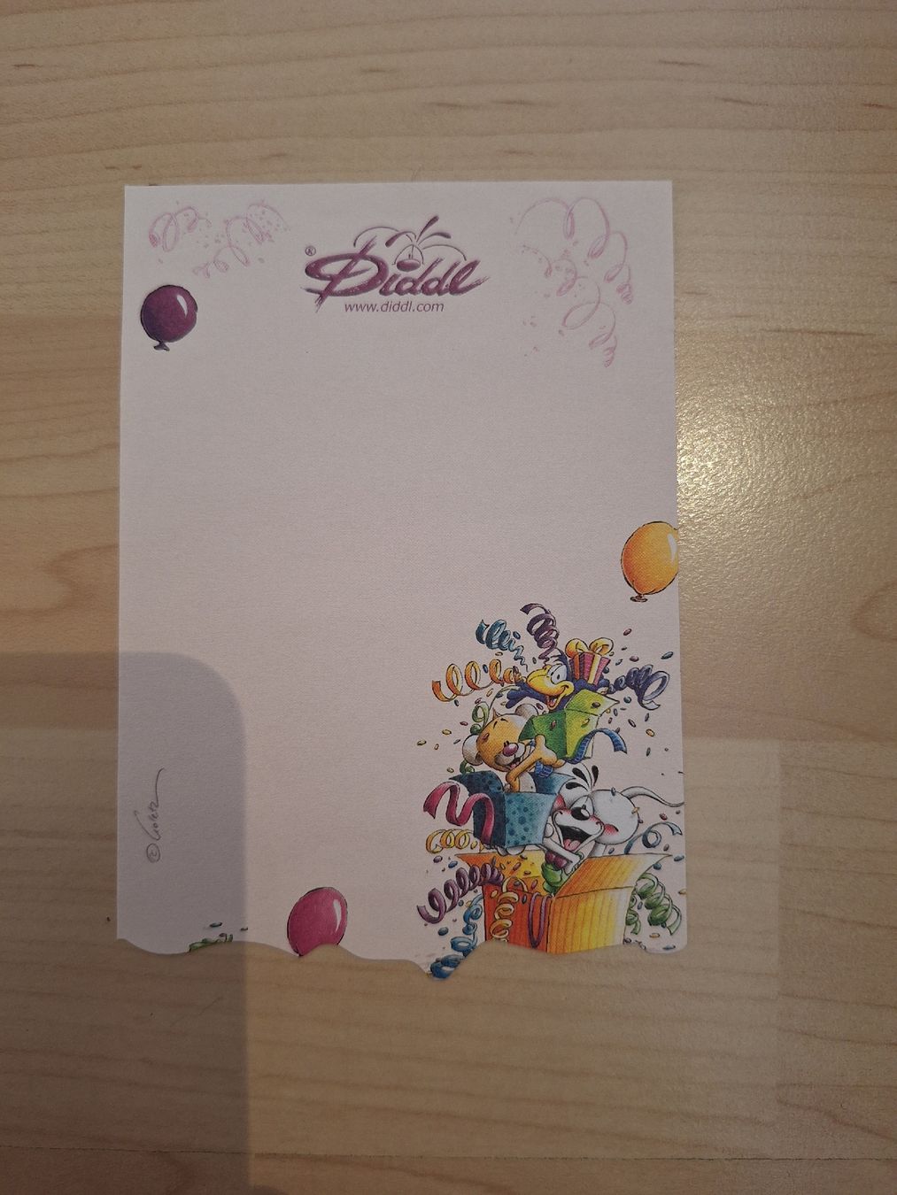 Carta: Diddl Relief Blatt Nr 20 – Usato da Wanzwil venduto da chlinih93