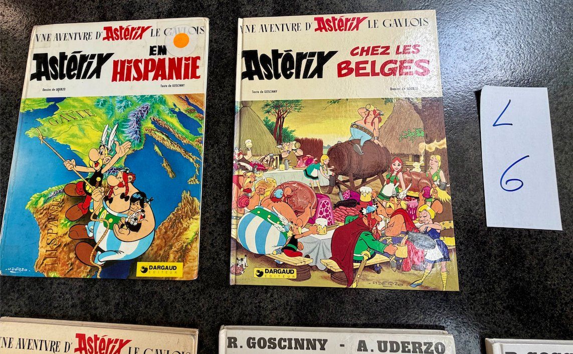 Fumetti: BD Lot N6 5x ASTERIX – Usato da Châtillon JU venduto da laoo 1