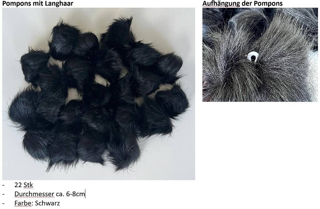 Kit bricolage: Pompons in diversen Farben – Usato da Meggen venduto da Silunietli2 3