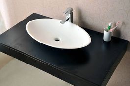 Aufsatzwaschbecken ModellINA aus Steinguss