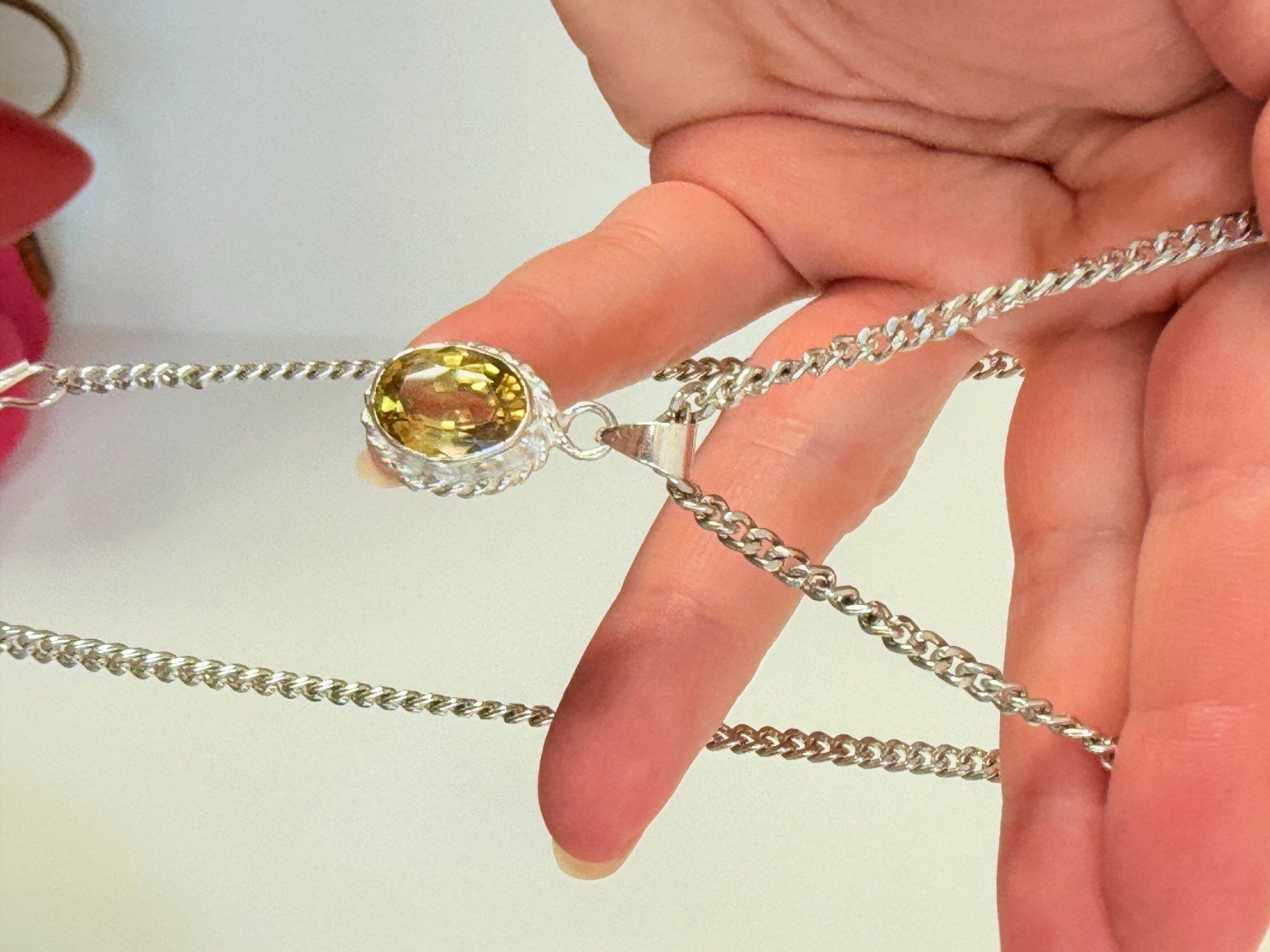 Catenine: 7.25 Ct Collier avec CERTIFICATE – Nuovo e nell'imballaggio originale da Genève venduto da AWWA 3