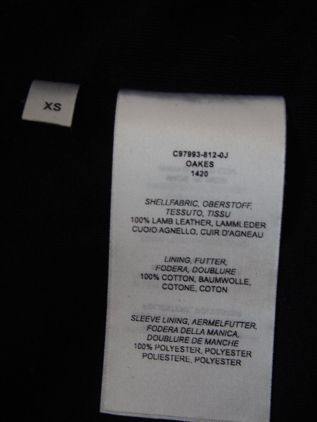 Giacche: sportliche Lederjacke mit speziellen Details – Usato da Stäfa venduto da meridianum 7