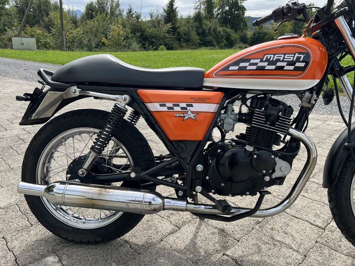 Mash Strasse: Mash Seventy 125 Orange 2015 – Gebraucht aus Hauptwil von joe_z6d7 5