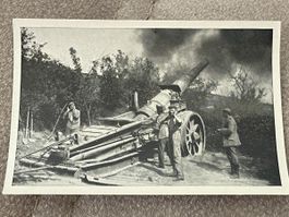 Fototodruck 6x9cm Frühjahresschlacht bei La Basse 1915