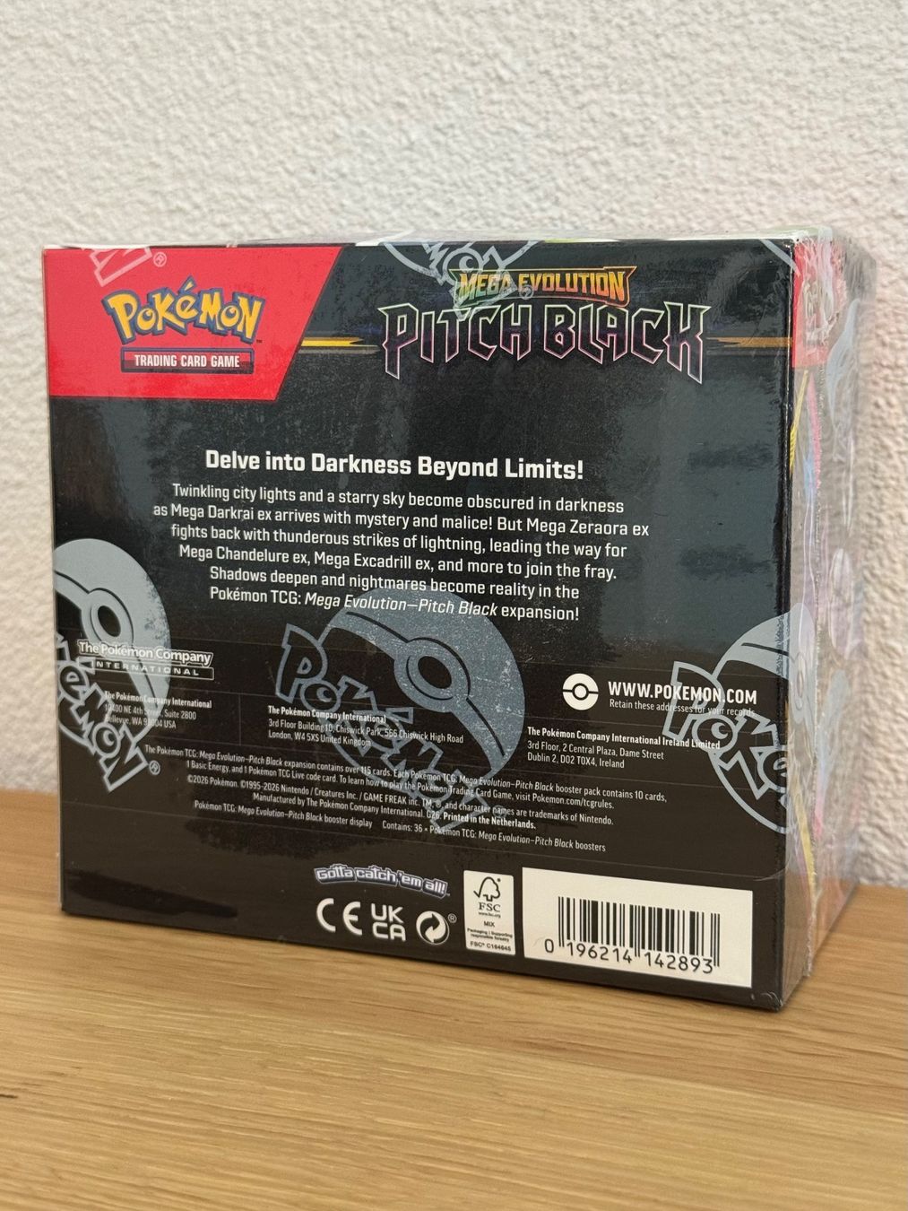 Pokémon Carte collezionabili: Pitch Black | Booster Display (Englisch) – Nuovo e nell'imballaggio originale da Rothenburg venduto da globepepper 7