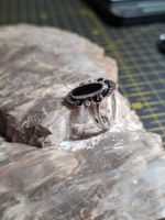 Ring S 925 mit Onyx