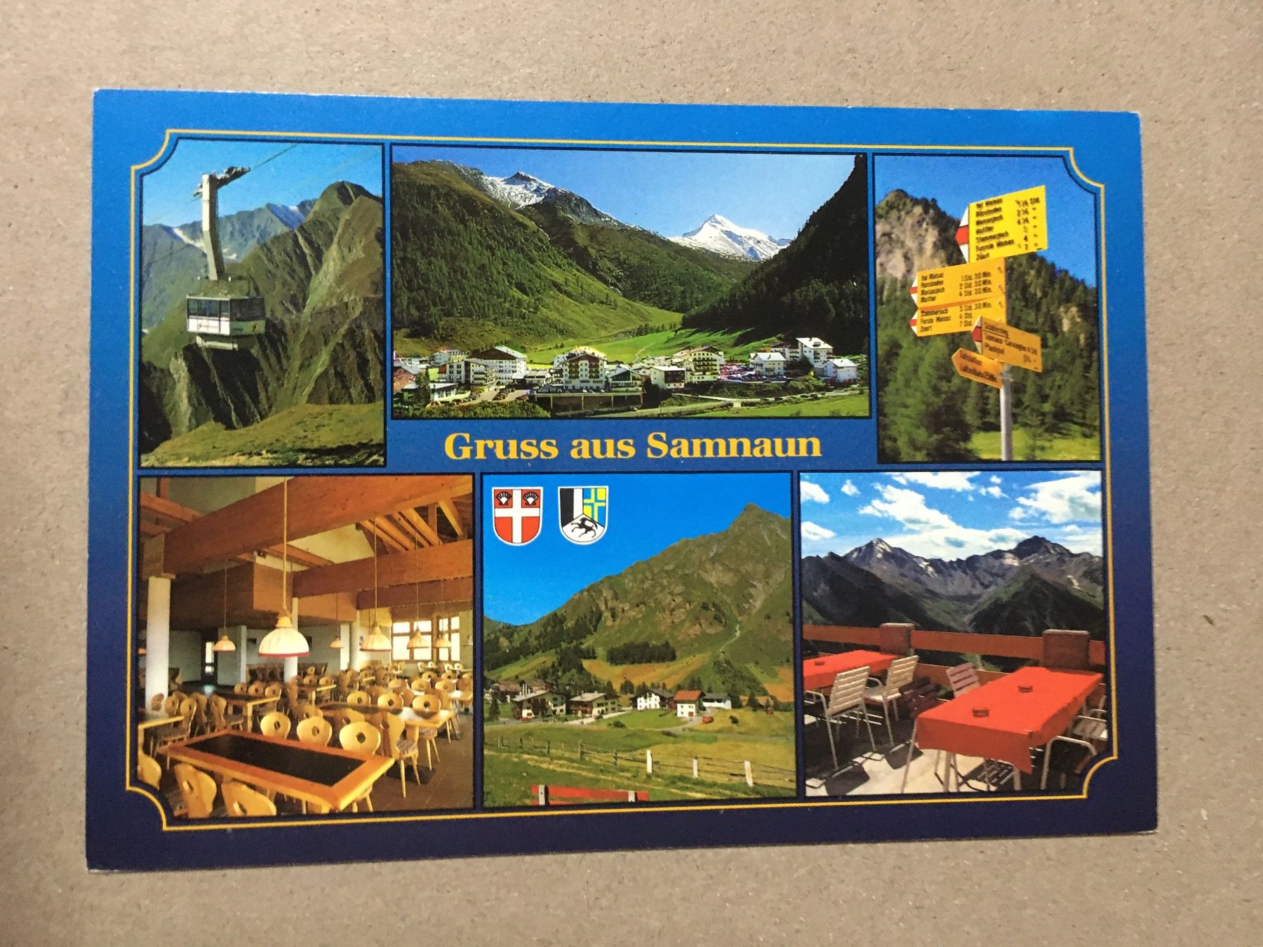 Ansichtskarten: AK Samnaun Graubünden – Gebraucht aus Küttigen von Melisch1000