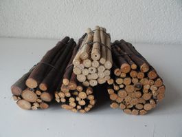 4 dekorative Äste Bündel, Naturdeko, handgemacht