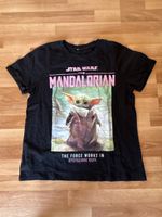 Star Wars Mandalorian T-Shirt, Baby Yoda einf. Brustw. 53cm