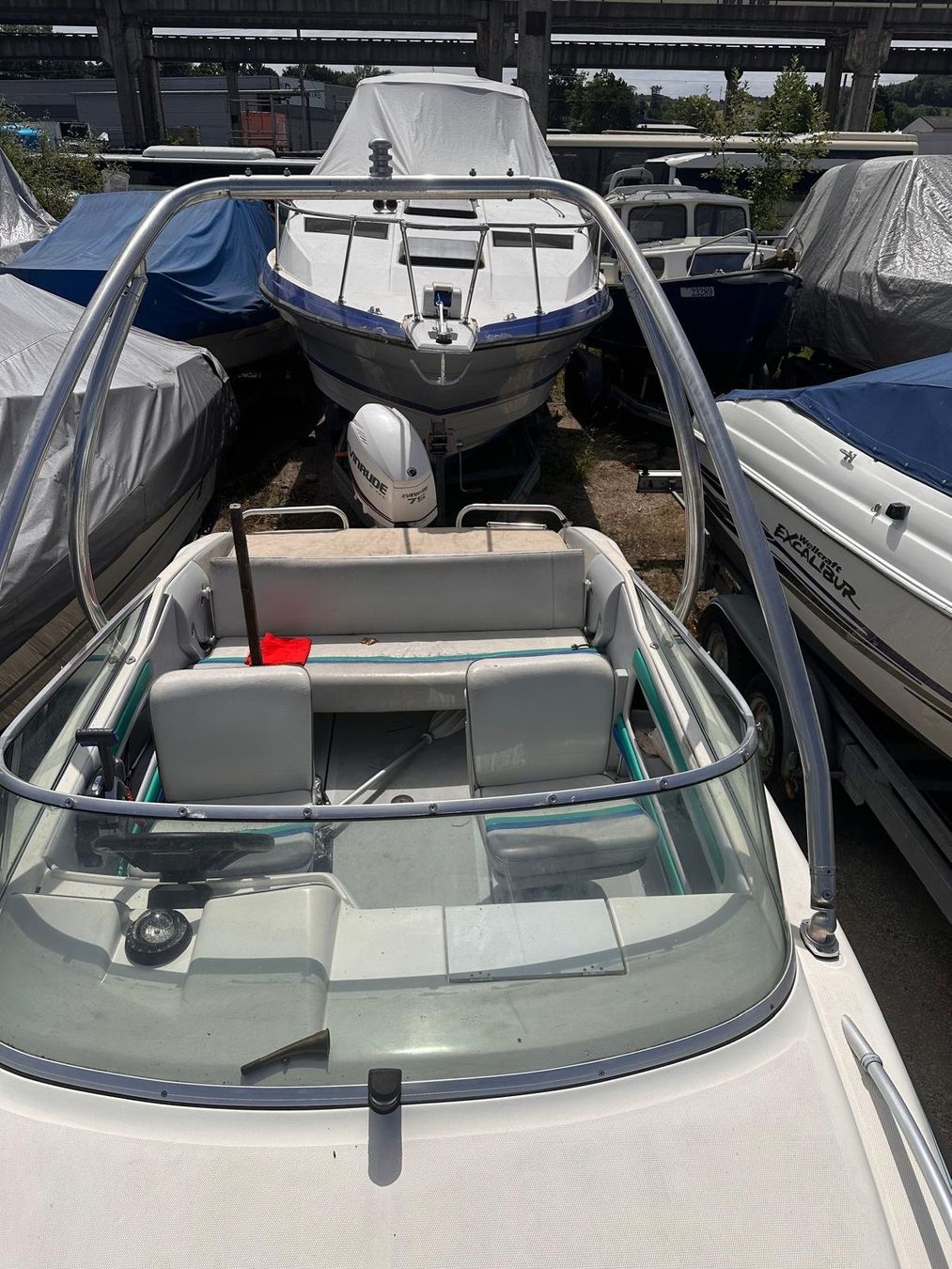 Rio Barche: RIO MOTORBOOT - 8 PS PRÜFUNGSFREI – Usato da Avenches venduto da BOOTTRANSPORTE 3
