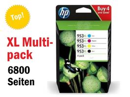 HP-953 XL - ORIGINAL Drucker-Patronen, 6800 Seiten!