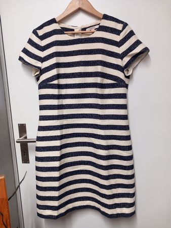 Maritimes Kleid von Esprit Gr. 38, gestreift