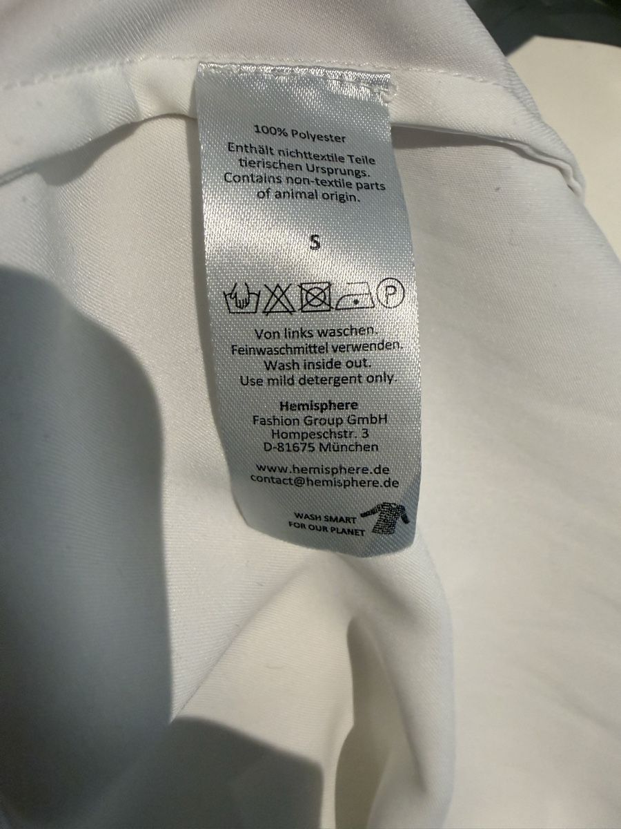 Hemisphere Camicette: Hemisphere Bluse weiss s/M – Usato da Wallisellen venduto da Aboutfashion 5