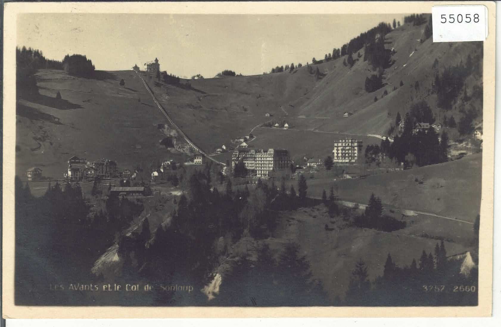 Cartoline postali: Les Avants et le Col de Sonloup – Usato da Ettingen venduto da Kartenplanet