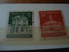 Deutschland ab 1945, BundeslandSachsen, Satz Wiederaufbau, o
