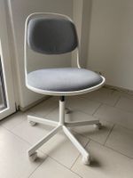 IKEA ÖRFJÄLL Bürostuhl, groß, weiß/grau