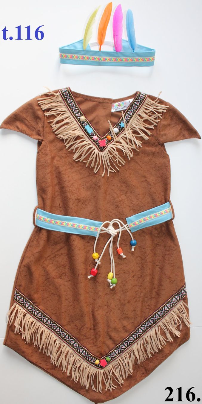 Kostüme: Costume Indienne / Indianerin t.116 – Gebraucht aus Peseux von CoolShoping