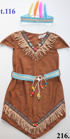 Costume Indienne / Indianerin t.116