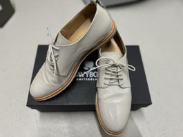 Navyboot Schnürschuhe Gr. 38 grau