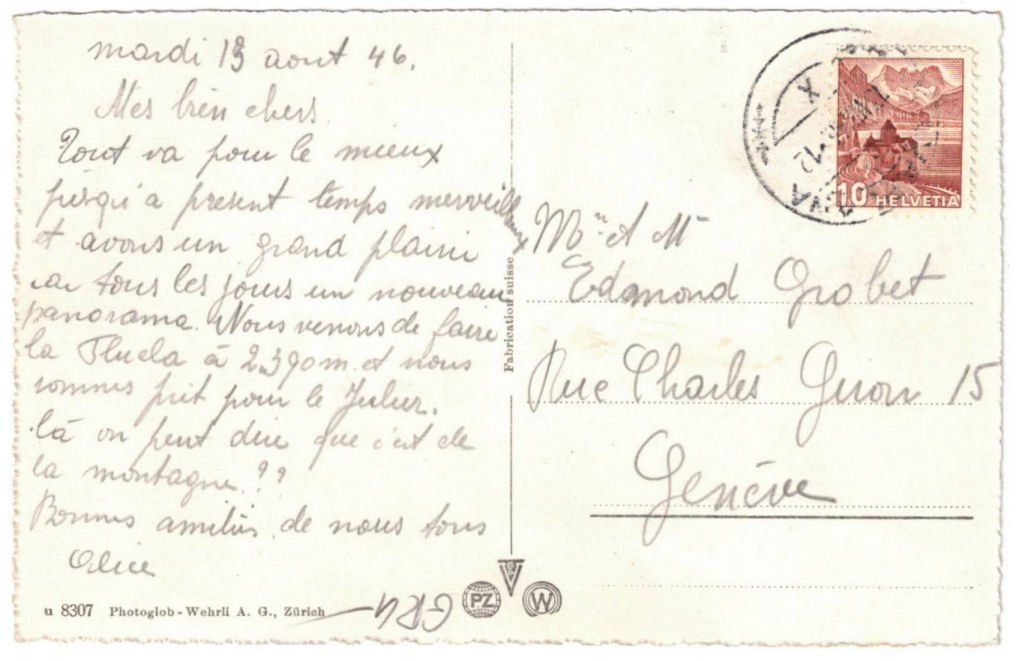 Cartoline postali: St. Moritz - Standseilbahn Muottas Muragl – Usato da Binningen venduto da Mountainrider 1