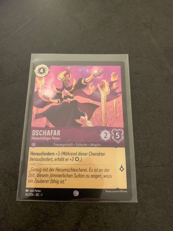 Disney Lorcana Dschafar Holo (Gebraucht) in Magden für CHF 4 – mit ...