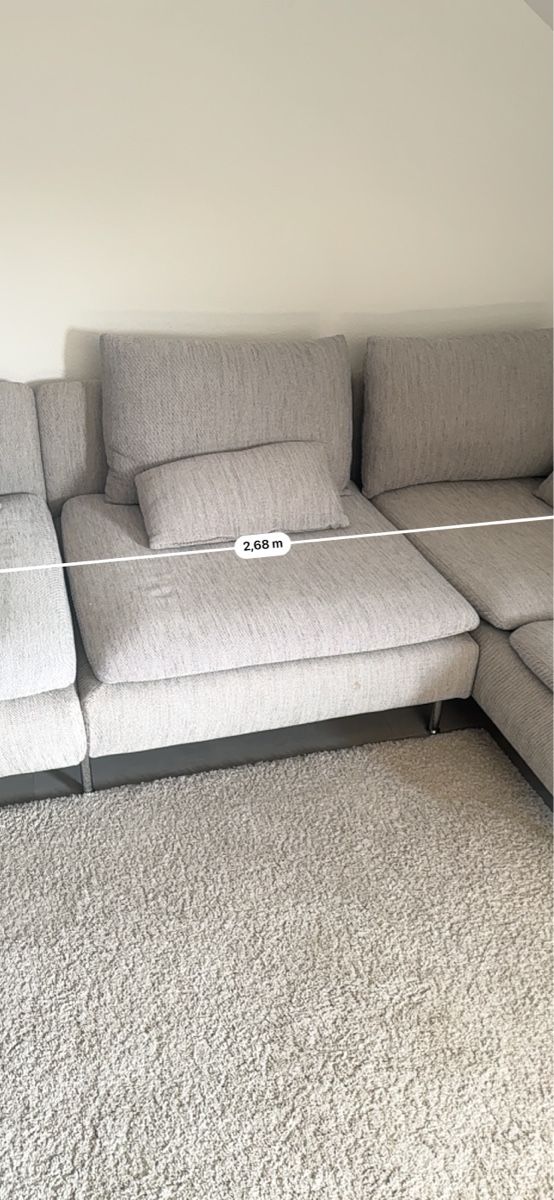 Divani: Graues Ecksofa – Usato da Watt venduto da dam_r9qh 5